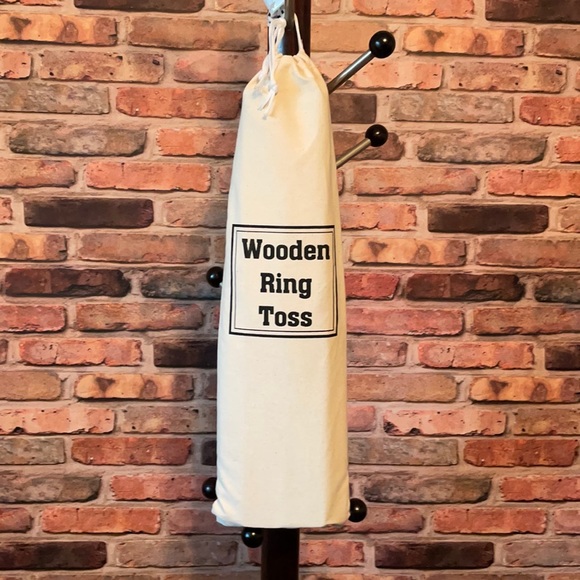 Wooden Ring Toss Game Set